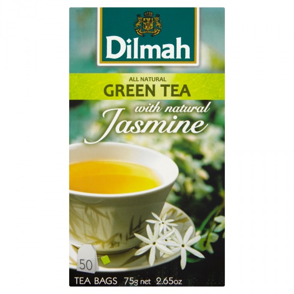 Dilmah Green Tea with Natural Jasmine Petals 50x1,5 g
