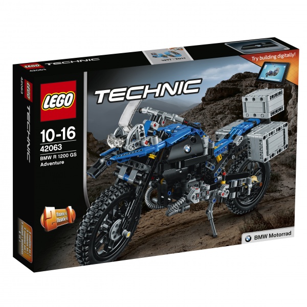 Lego Techic BMW R 1200 gs adventure 42063 