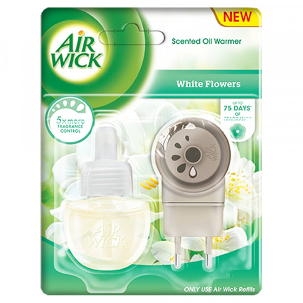 Air Wick Elektryczny odświeżacz powietrza Białe kwiaty 