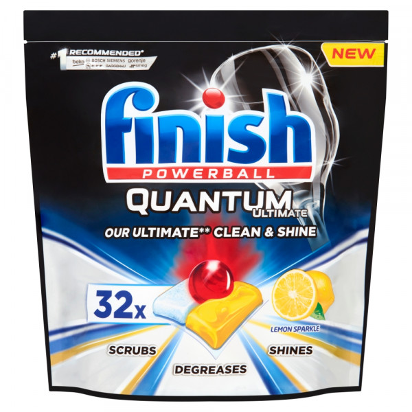 Tabletki do zmywarki finish quantum ultimate lemon 