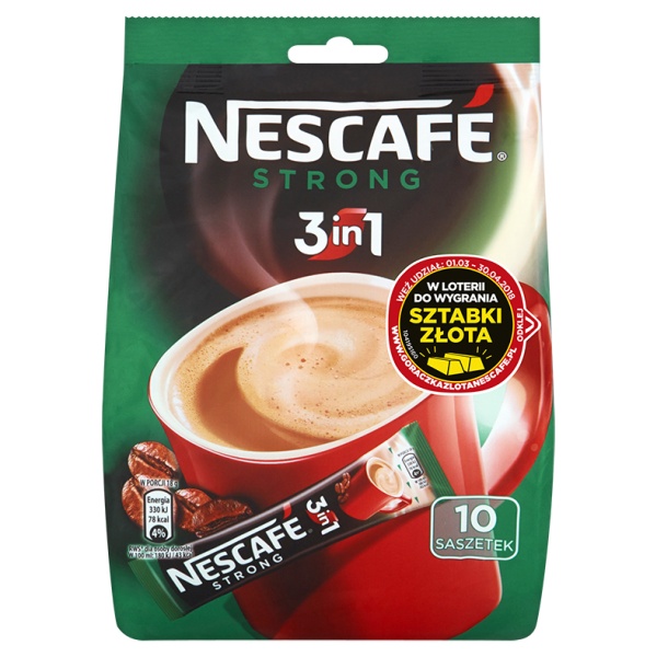 Kawa Nescafé 3in1 Strong rozpuszczalna 