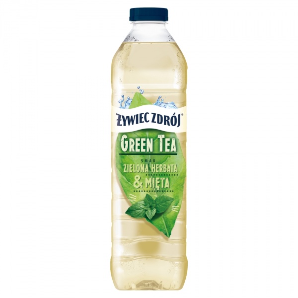 Żywiec Zdrój Herbata Zielona - Mięta 1,5L