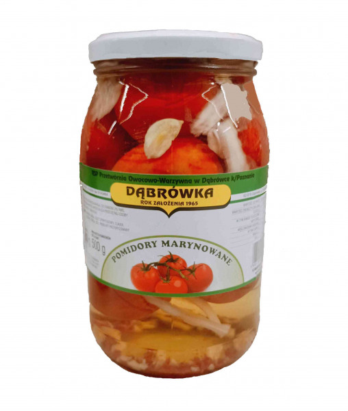 Pomidory Dąbrówka marynowane łagodne 
