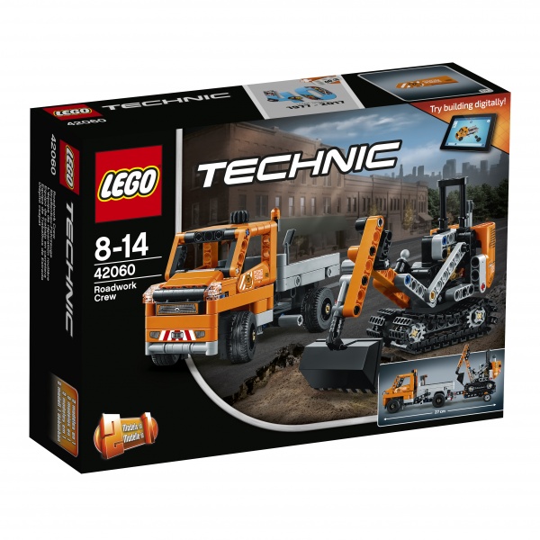 Klocki LEGO Technic Ekipa robót drogowych 42060 