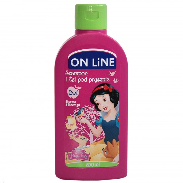Żel pod prysznic i szampon 2w1 on line Disney Snow White 