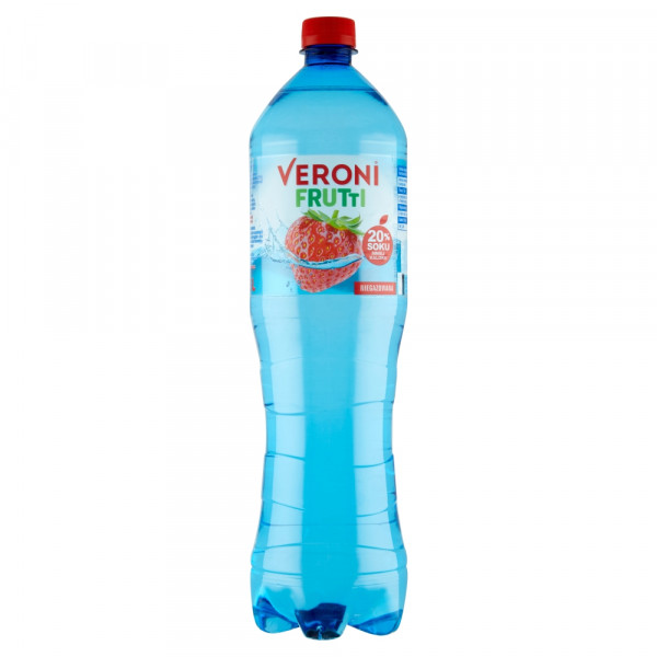 Woda ngaz Veroni frutti truskawka 1,5l 