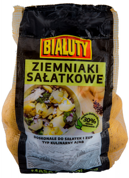 ZIEMNIAK JADALNY SAŁATKOWY POLSKA 2KG BIAŁUTY