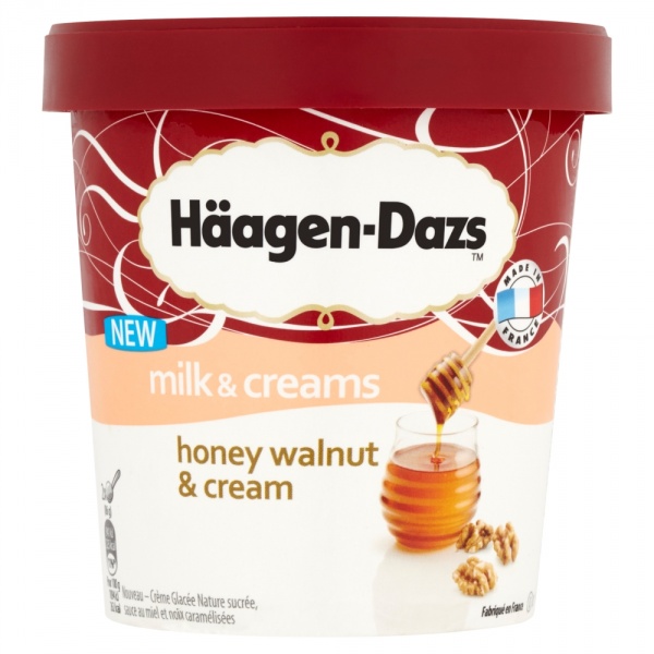 Lody haagen-dazs honey walnut &amp; cream 