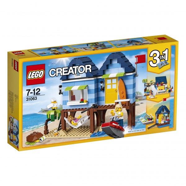 Klocki LEGO Creator Wakacje na plaży 31063 
