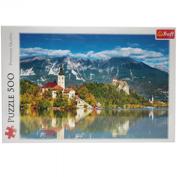 Trefl 500 Piece Jigsaw Puzzle Bled Slovénie 