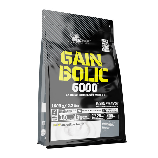 Gain Bolic 6000 1kg banan bag Olimp Sport Nutrition