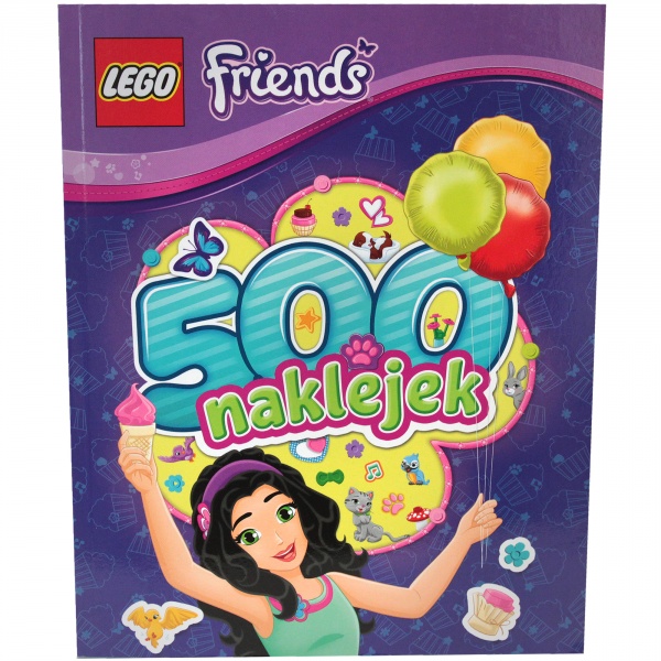 Lego Friends -  500 naklejek 