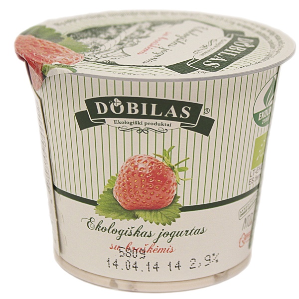 Jogurt Dobilas truskawkowy 