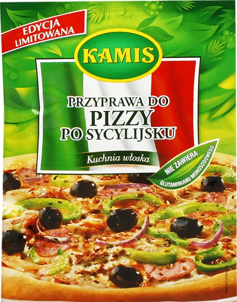 Przyprawa kamis do pizzy po sycylijsku 