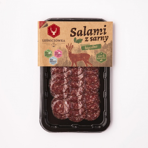 Salami z sarny plastry 