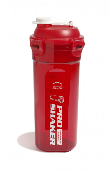 Pro shaker plastikowy czerwony 690ml 