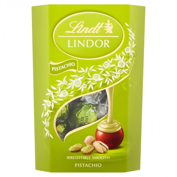 Lindt LINDOR Pistachio Cornet 200g