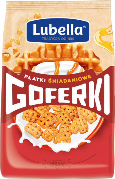 Płatki Lubella śniadaniowe goferki 400g 