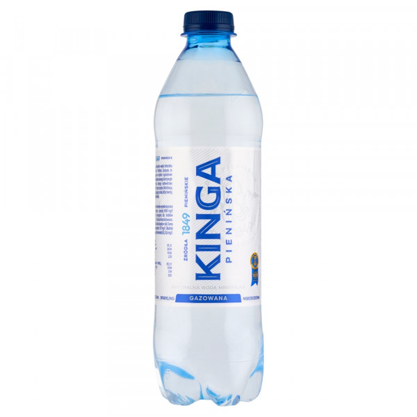 Woda gaz Kinga Pienińska mineralna 500ml + kaucja 50 gr