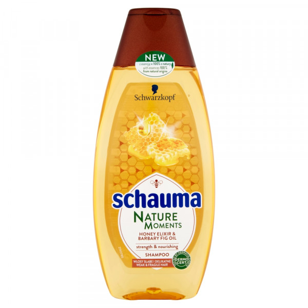 Schauma Nature Moments Eliksir miodu i Olej z opuncji figowej szampon 400ml