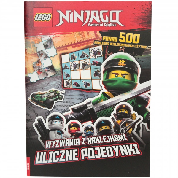 Lego Ninjago &quot; Wyzwania z naklejkami &quot; 