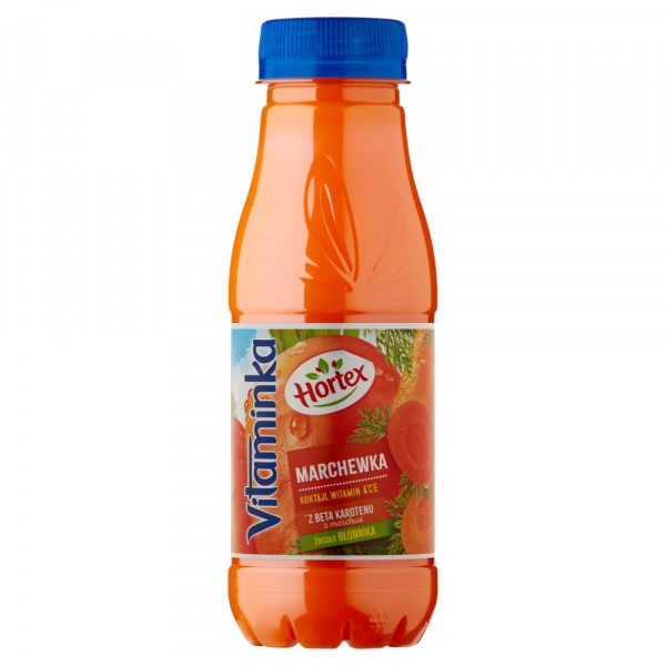 Hortex Vitaminka Marchewka Sok butelka  aPet 300 ml