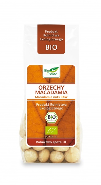 Orzechy macadamia surowe Bio Planet
