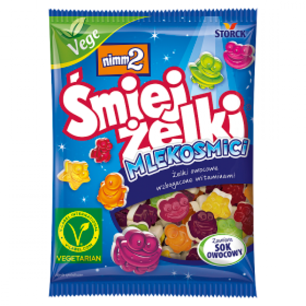 nimm2 Śmiejżelki Mlekosmici 90g
