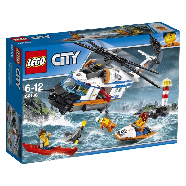 Klocki LEGO City Helikopter ratunkowy do zadań specjalnych 60166