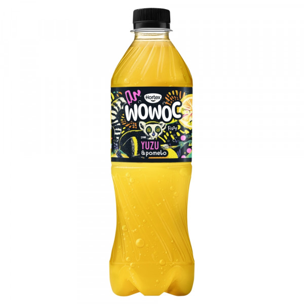 Hortex Wowoc napój gazowany Yuzu &amp; pomelo butelka 500ml