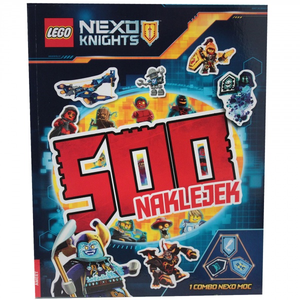Lego Nexo Knights - 500 naklejek 