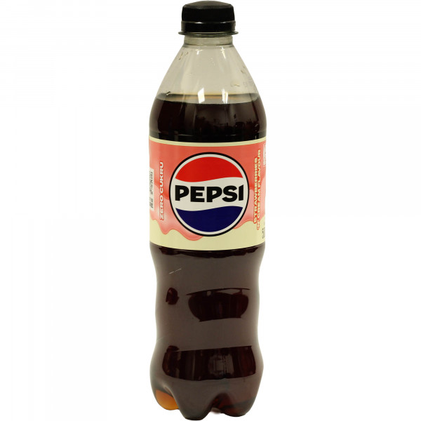 Napój gaz Pepsi zero cukru strawberry & cream 500ml + kaucja 50 gr