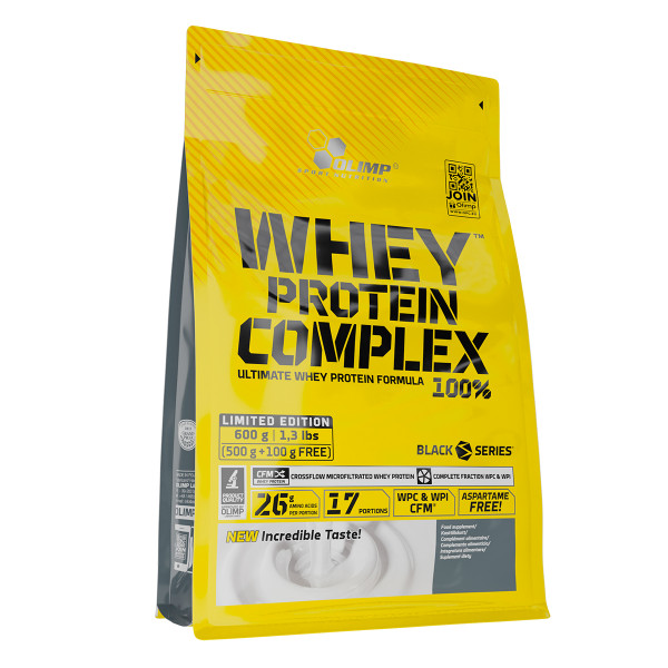Whey Protein Complex 100% 500g+100g truskawka Olimp Sport Nutrition