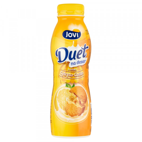 Jovi Duet Napój Jogurtowy Cytryna-Ciastko 350G