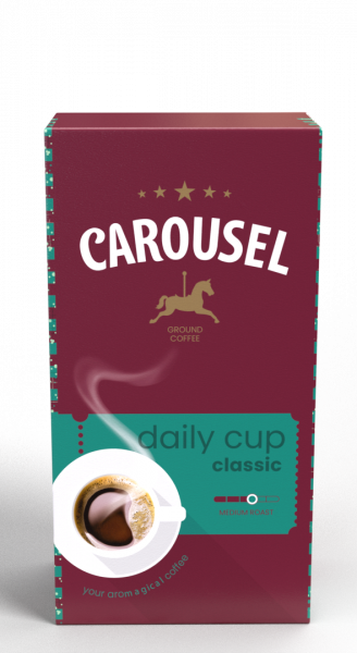 Kawa mielona Carousel Daily Cup classic 