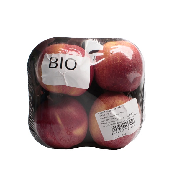 Jabłka-Bio/ tacka 4szt. 