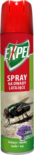 Spray na owady expel latające zapach lawendy 300ml 
