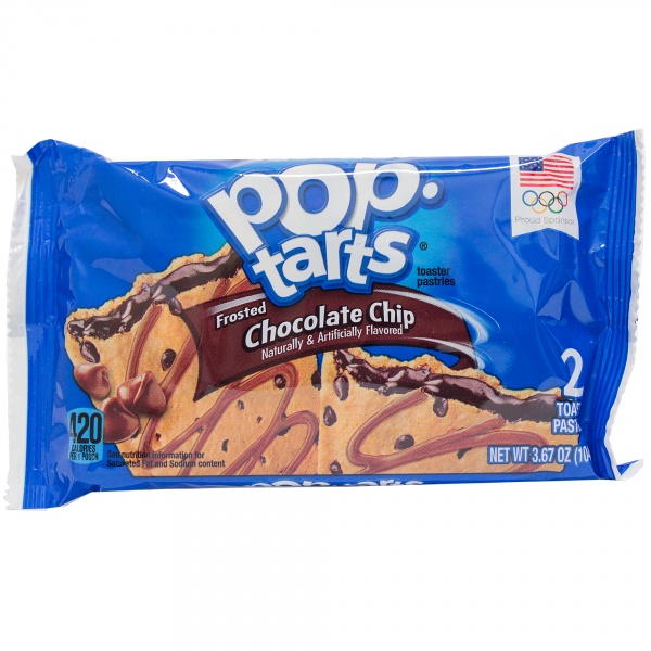 Pop tarts chocolate chip 