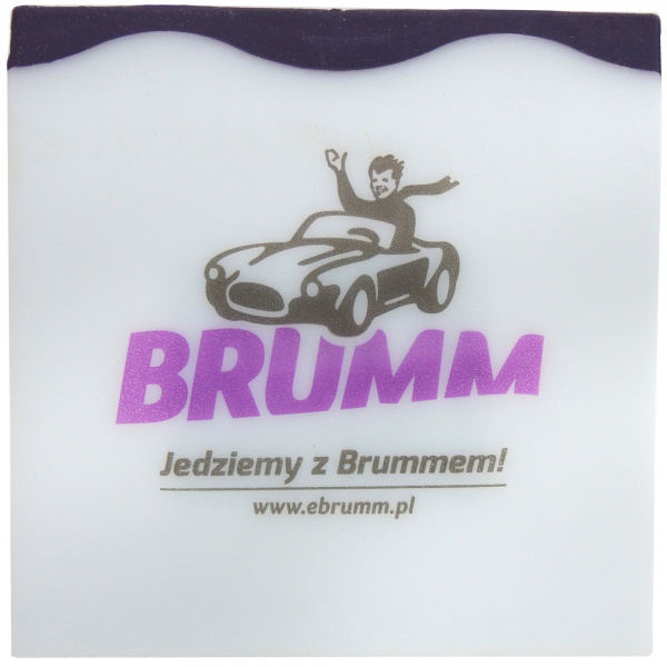 Brumm - skrobaczka fala 10 cm x 10 cm. 