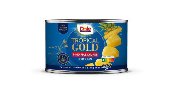 Kawałki ananasa w soku ananasowym Dole 227g