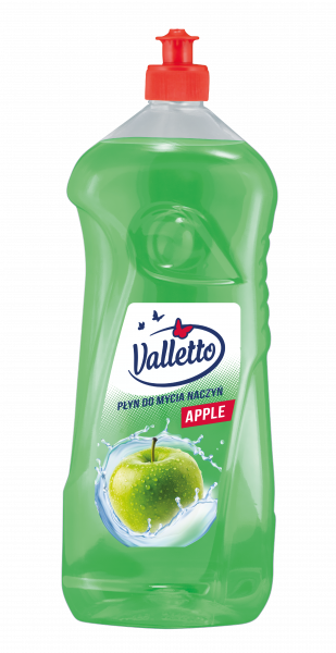 Płyn do naczyń Valletto o zapachu jabłkowym 1l 