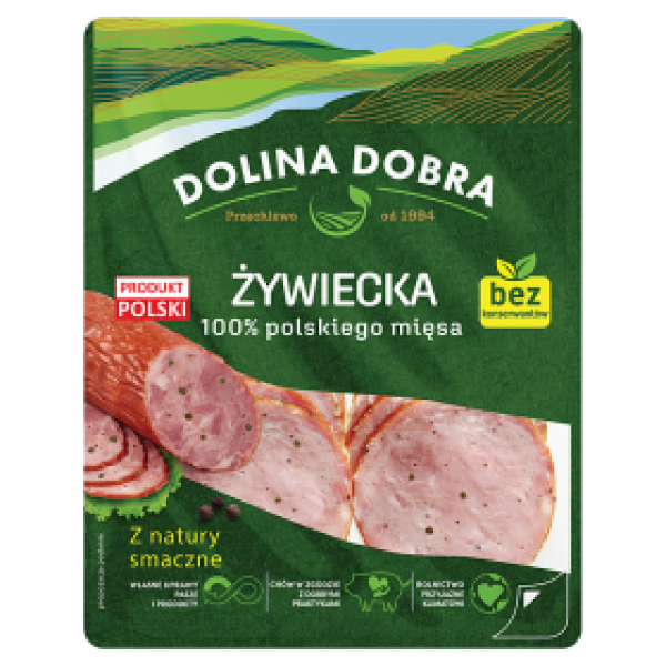 Żywiecka 100% polskiego mięsa 100g Dolina Dobra