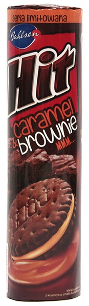 Ciastka hit caramel&amp;brownie 