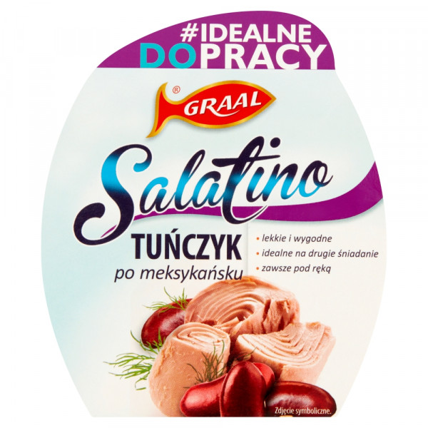 Salatino tuńczyk po meksykańsku z wyciągiem z ziół 20+ 