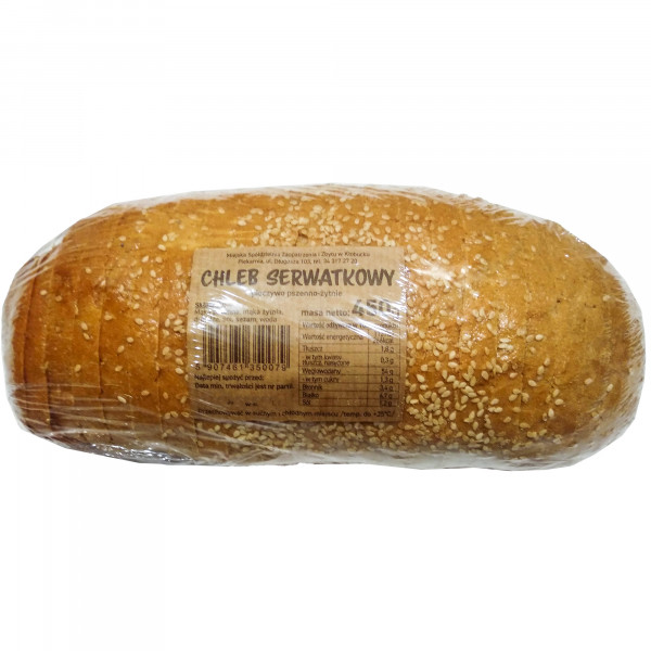 Spółdzielnia-chleb serwatkowy 450g 