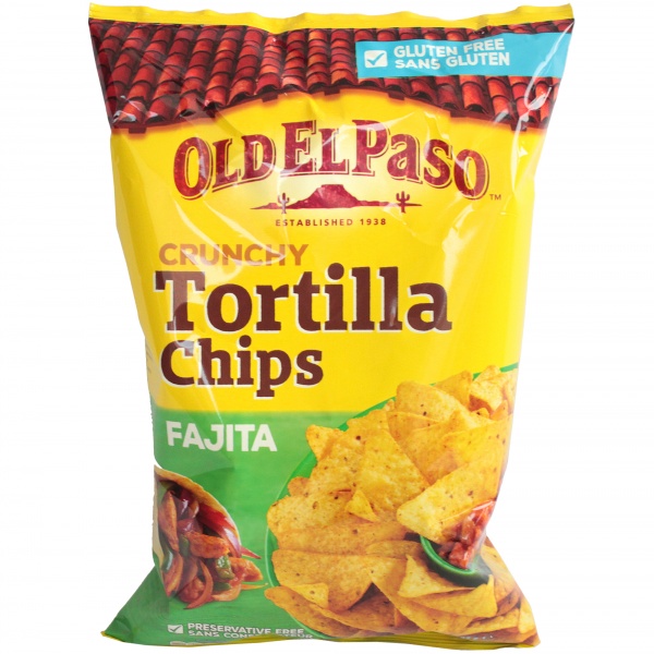 Tortilla chips Fajita 185g