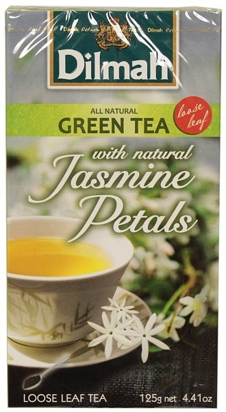 Dilmah Green tea with Natural Jasmine Petals 125 g