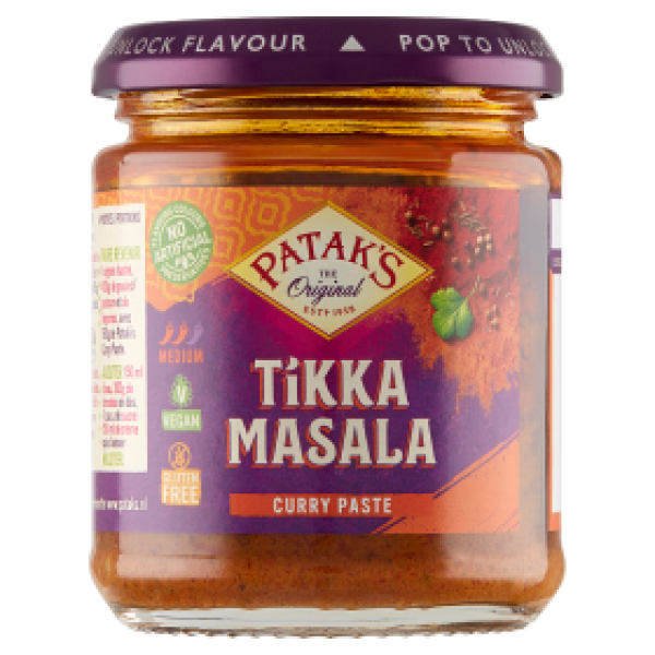 Pasta Patak&#039;s indyjska Tikka Masala średnio ostra słoik 