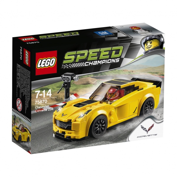 Lego Speed Champions Chevrolet Corvette z06 75870 