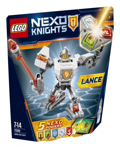 Lego Nexo zbroja leance&#039;a 70366 